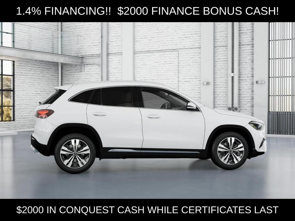 new 2026 Mercedes-Benz GLA 250 car, priced at $46,285