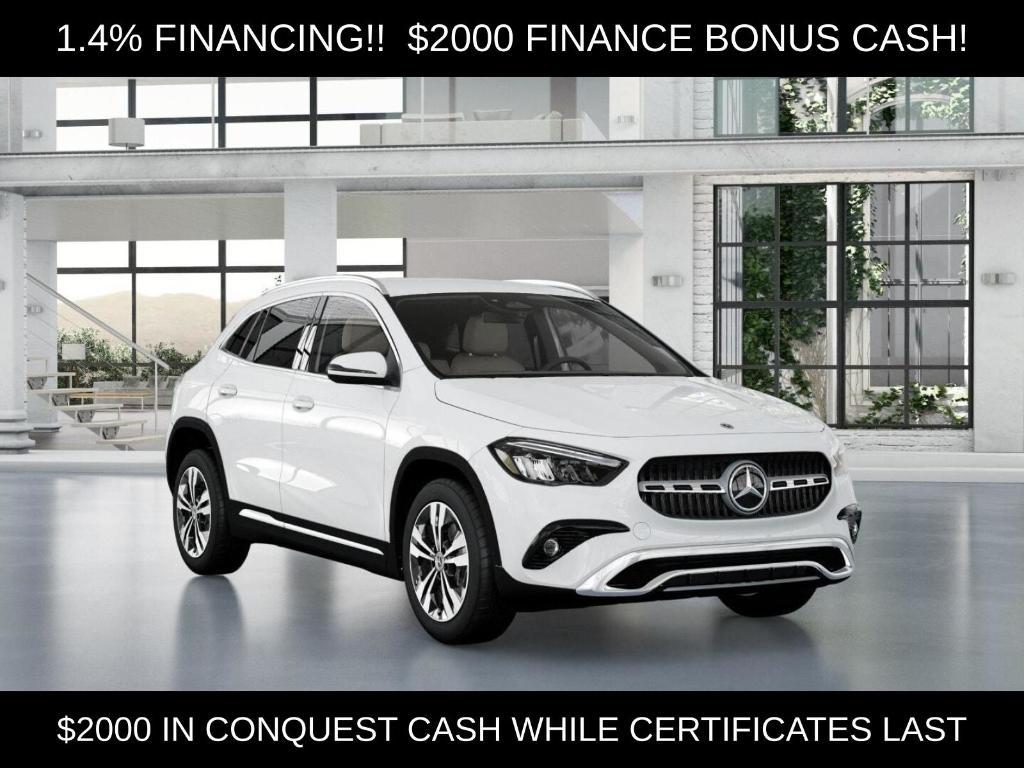 new 2026 Mercedes-Benz GLA 250 car, priced at $46,285