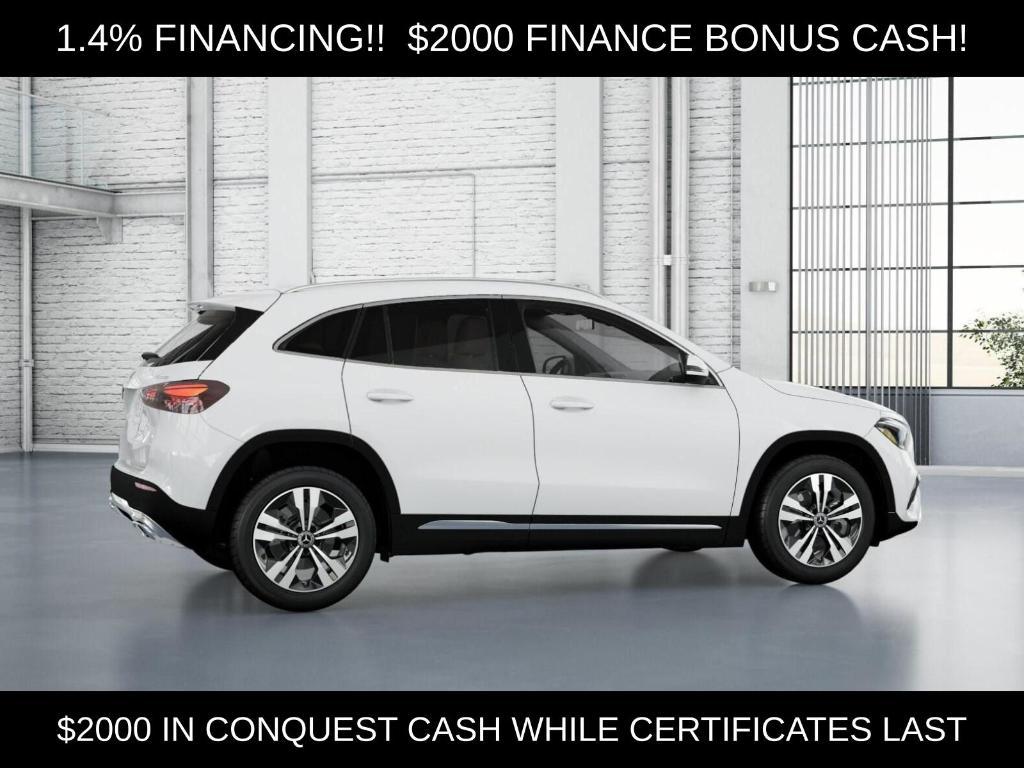 new 2026 Mercedes-Benz GLA 250 car, priced at $46,285