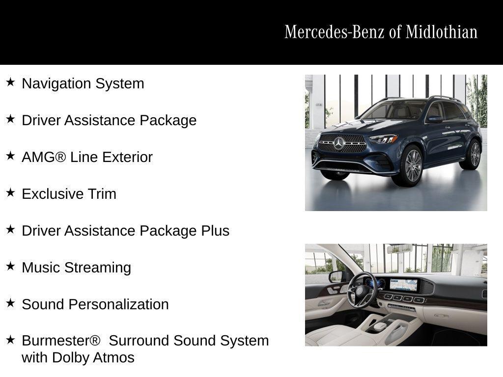new 2026 Mercedes-Benz GLE 350 car, priced at $77,435