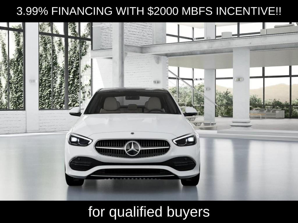 new 2026 Mercedes-Benz C-Class car, priced at $54,990