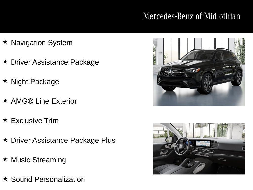 new 2026 Mercedes-Benz GLE 350 car, priced at $77,050