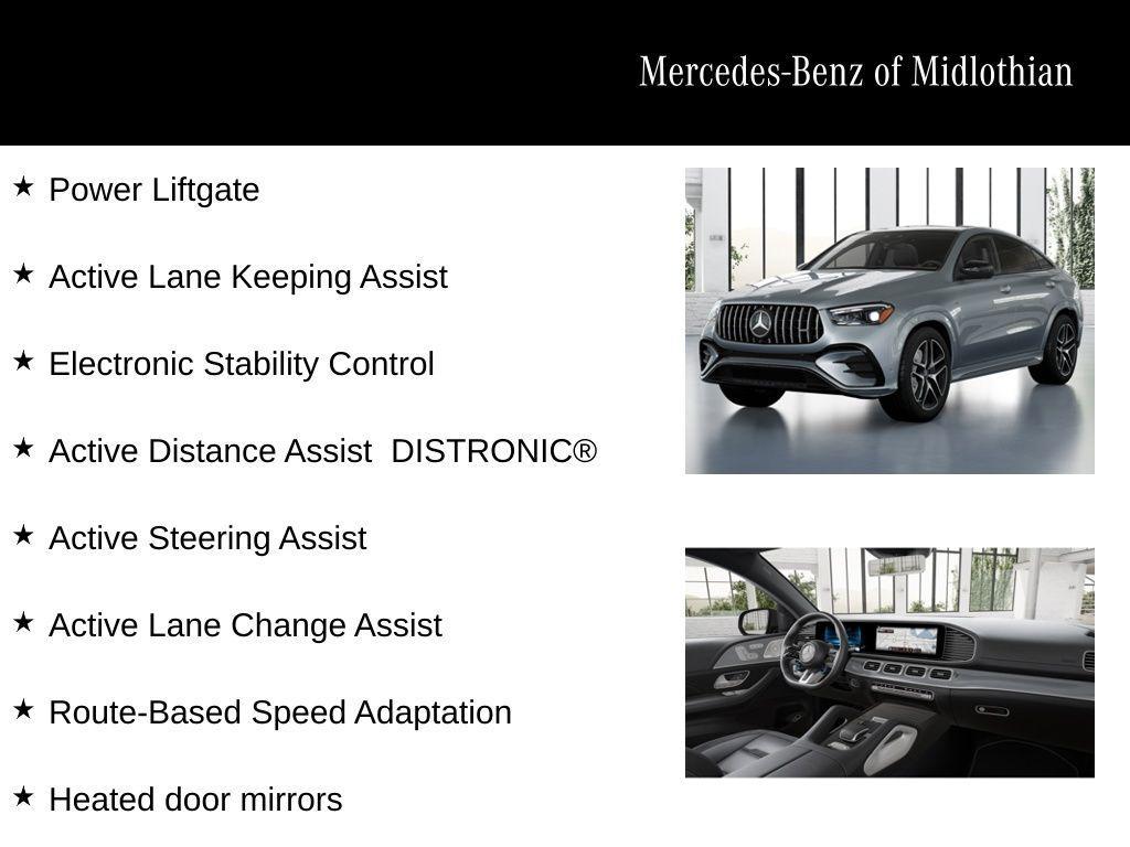 new 2026 Mercedes-Benz AMG GLE 53 car, priced at $97,550