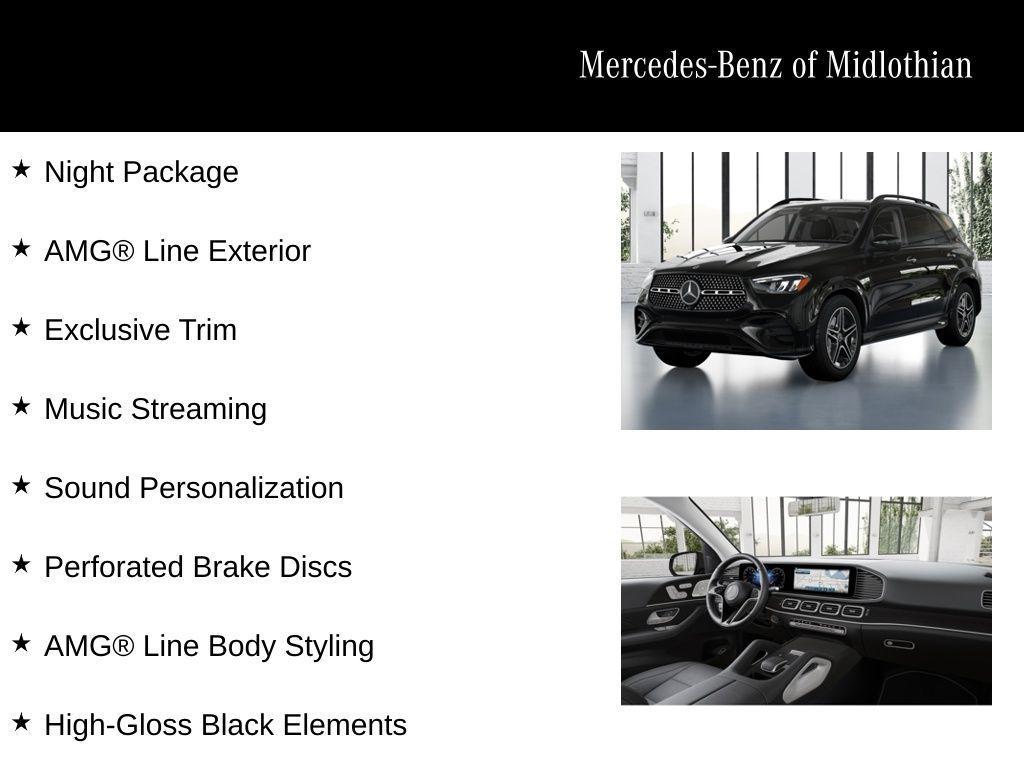 new 2026 Mercedes-Benz GLE 350 car, priced at $68,500