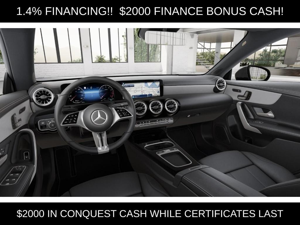 new 2026 Mercedes-Benz CLA 250 car, priced at $49,190