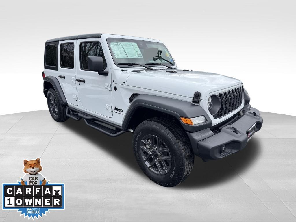 used 2024 Jeep Wrangler car, priced at $34,427