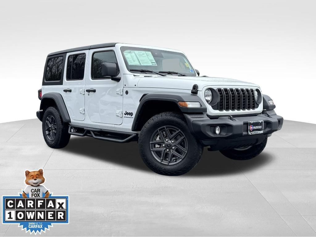 used 2024 Jeep Wrangler car, priced at $34,427