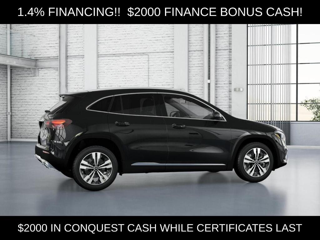 new 2026 Mercedes-Benz GLA 250 car, priced at $46,285