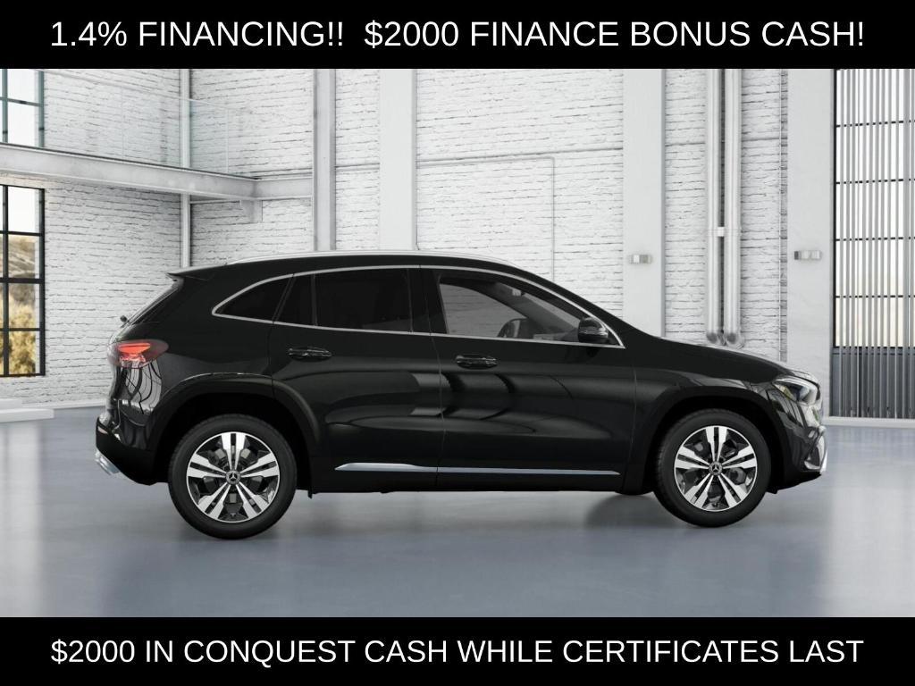 new 2026 Mercedes-Benz GLA 250 car, priced at $46,285