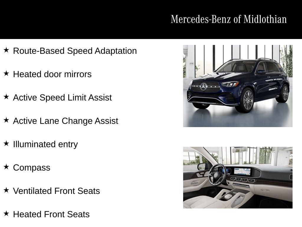 new 2026 Mercedes-Benz GLE 450 car, priced at $87,825