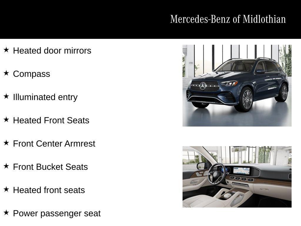 new 2026 Mercedes-Benz GLE 350 car, priced at $73,000