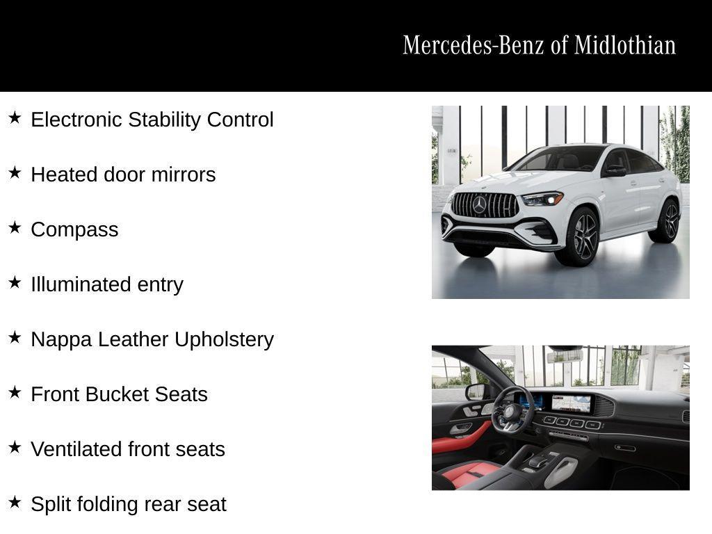 new 2026 Mercedes-Benz AMG GLE 53 car, priced at $95,145