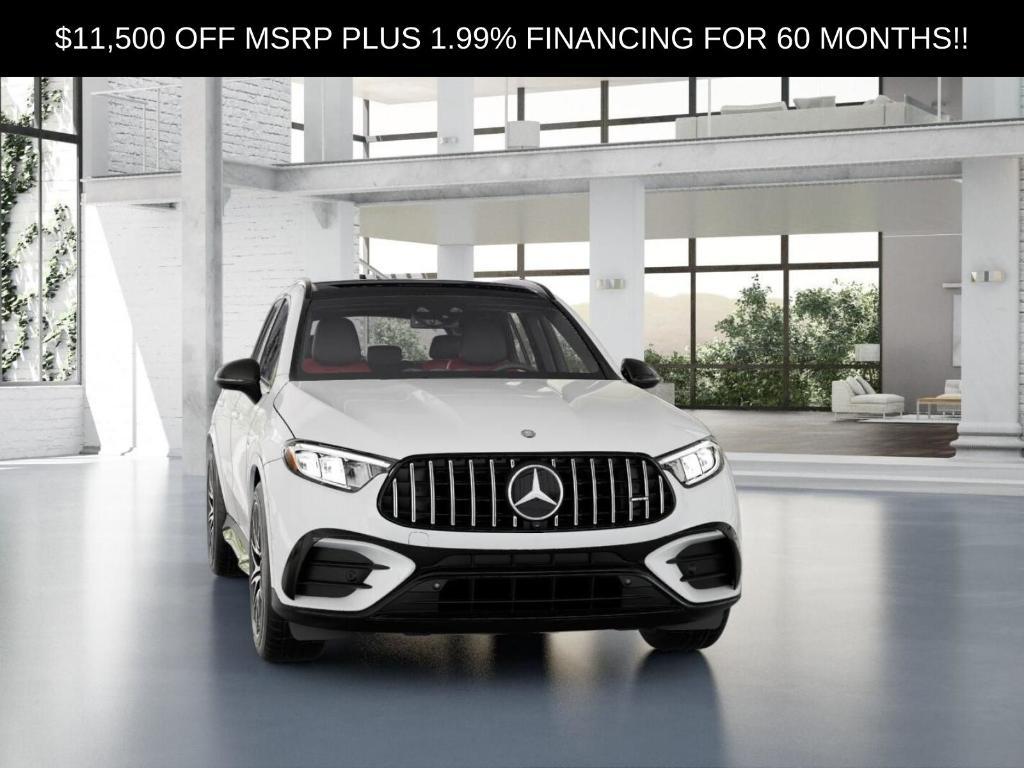 new 2025 Mercedes-Benz AMG GLC 43 car, priced at $63,500