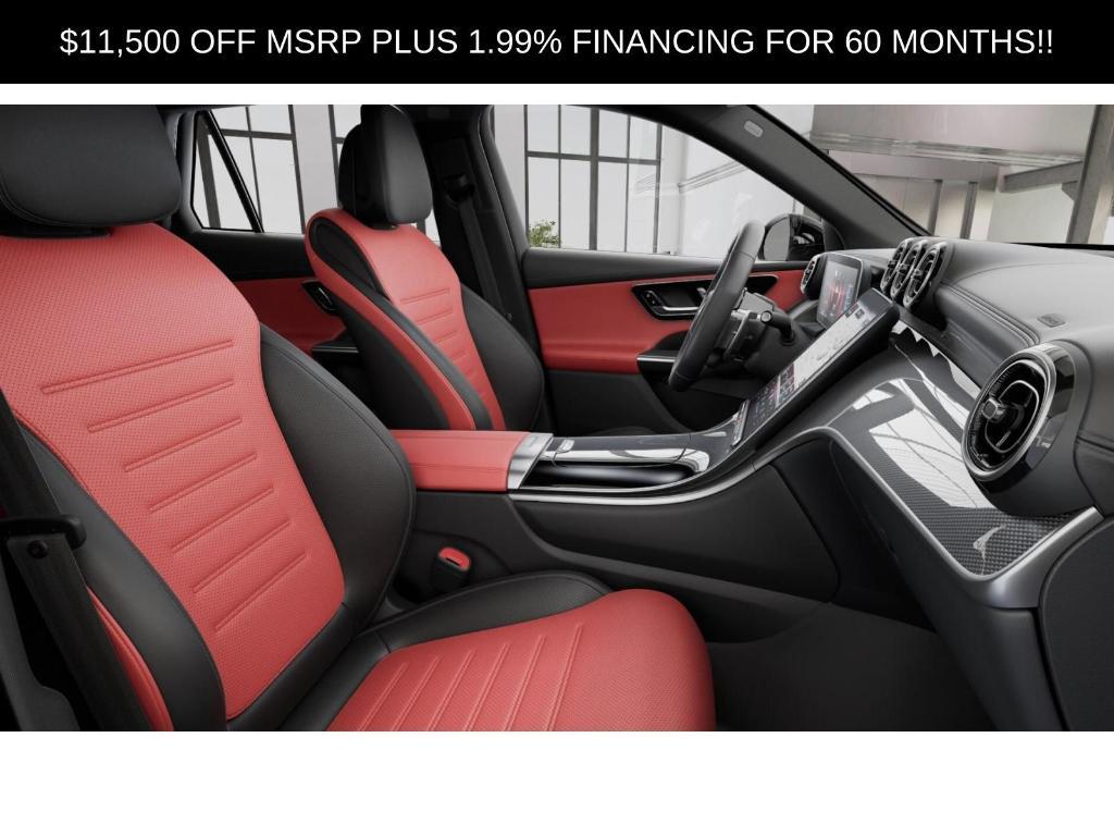 new 2025 Mercedes-Benz AMG GLC 43 car, priced at $63,500