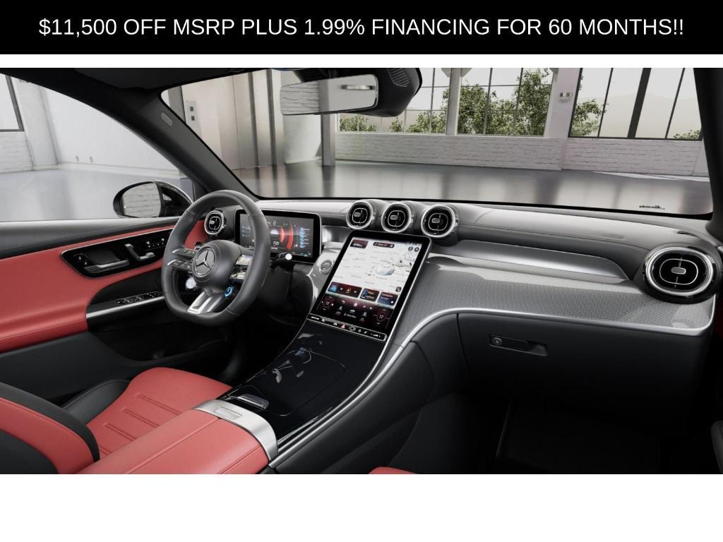 new 2025 Mercedes-Benz AMG GLC 43 car, priced at $63,500