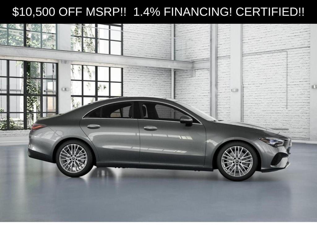 new 2025 Mercedes-Benz CLA 250 car, priced at $39,000