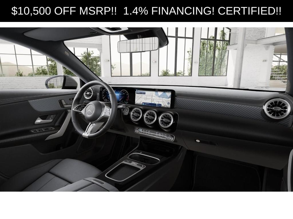 new 2025 Mercedes-Benz CLA 250 car, priced at $39,000