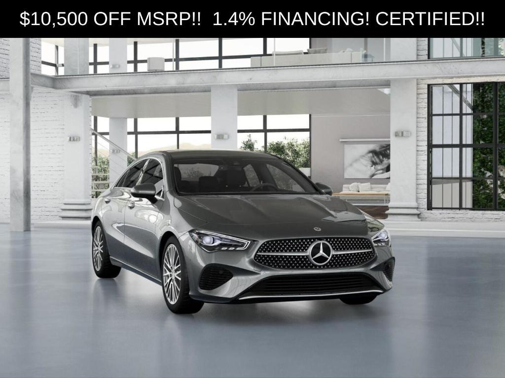 new 2025 Mercedes-Benz CLA 250 car, priced at $39,000