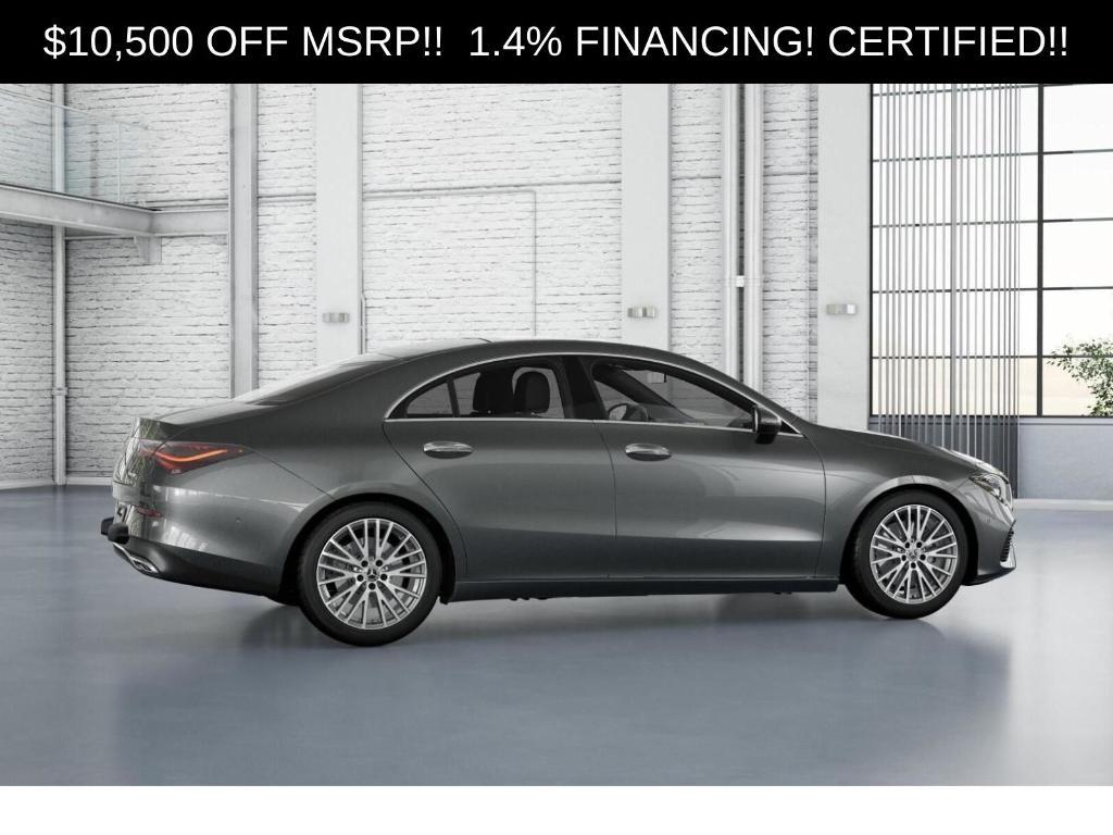 new 2025 Mercedes-Benz CLA 250 car, priced at $39,000