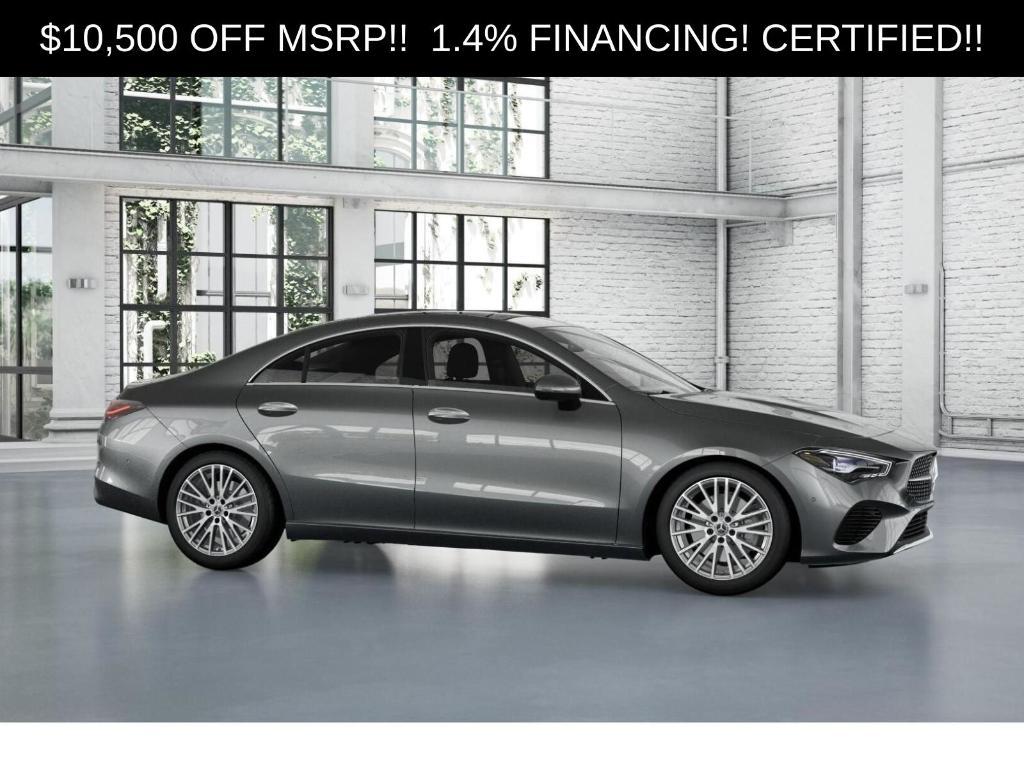 new 2025 Mercedes-Benz CLA 250 car, priced at $39,000