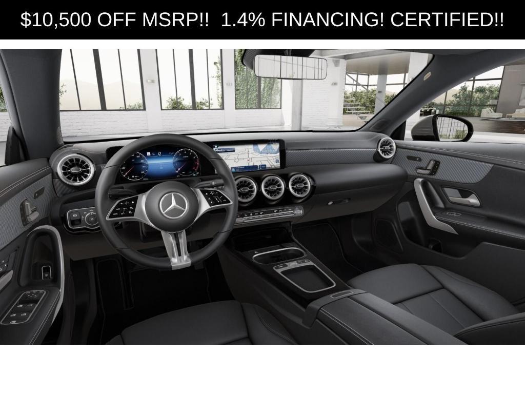 new 2025 Mercedes-Benz CLA 250 car, priced at $39,000