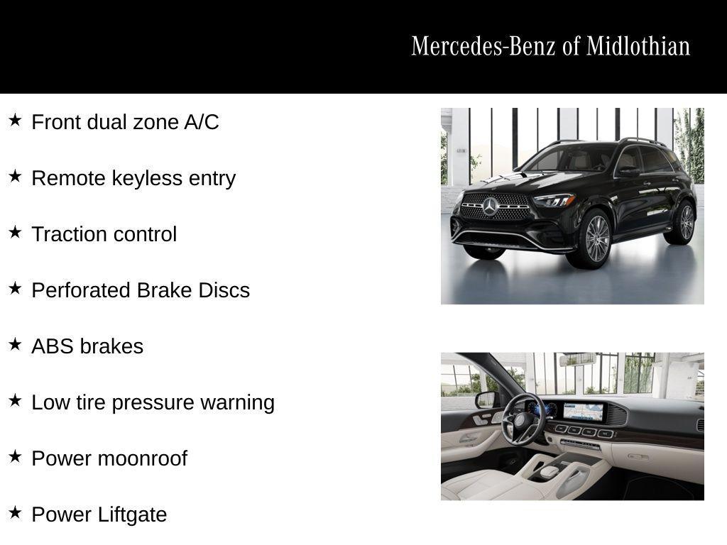 new 2026 Mercedes-Benz GLE 350 car, priced at $75,485