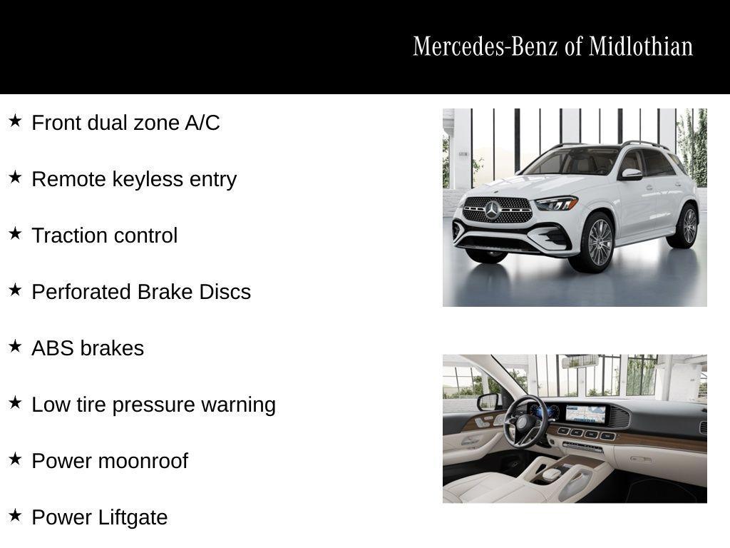 new 2026 Mercedes-Benz GLE 350 car, priced at $76,845