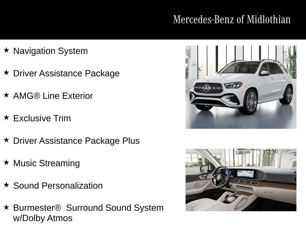 new 2026 Mercedes-Benz GLE 350 car, priced at $76,845