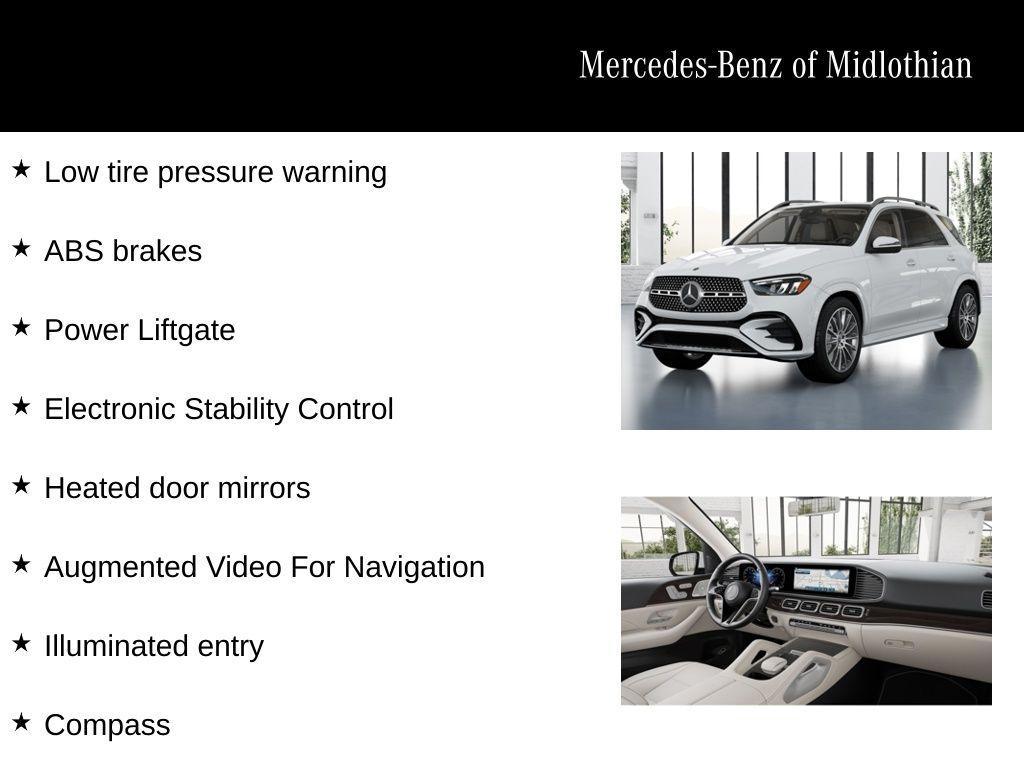 new 2026 Mercedes-Benz GLE 450 car, priced at $77,750