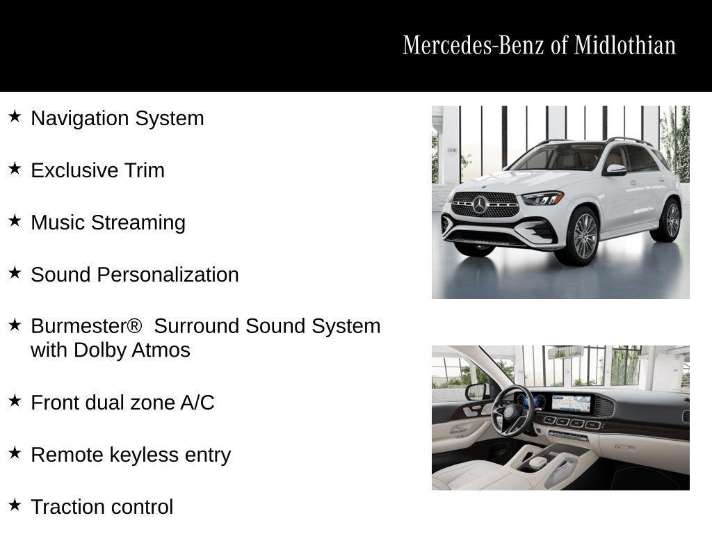 new 2026 Mercedes-Benz GLE 450 car, priced at $77,750