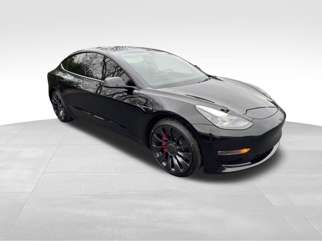 used 2023 Tesla Model 3 car, priced at $30,000