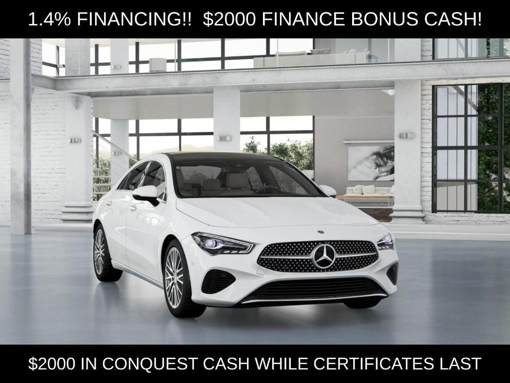 new 2026 Mercedes-Benz CLA 250 car, priced at $44,500