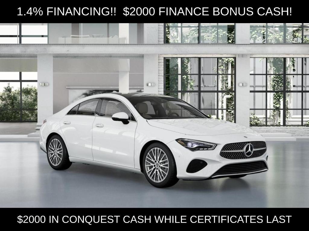 new 2026 Mercedes-Benz CLA 250 car, priced at $44,500