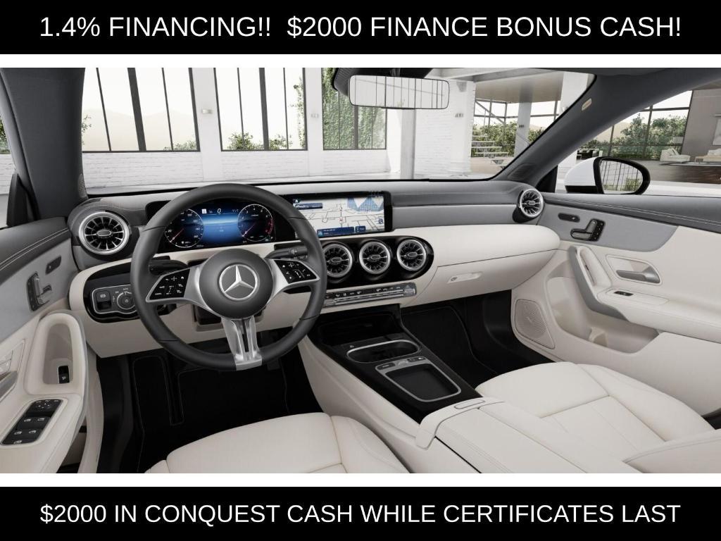 new 2026 Mercedes-Benz CLA 250 car, priced at $44,500