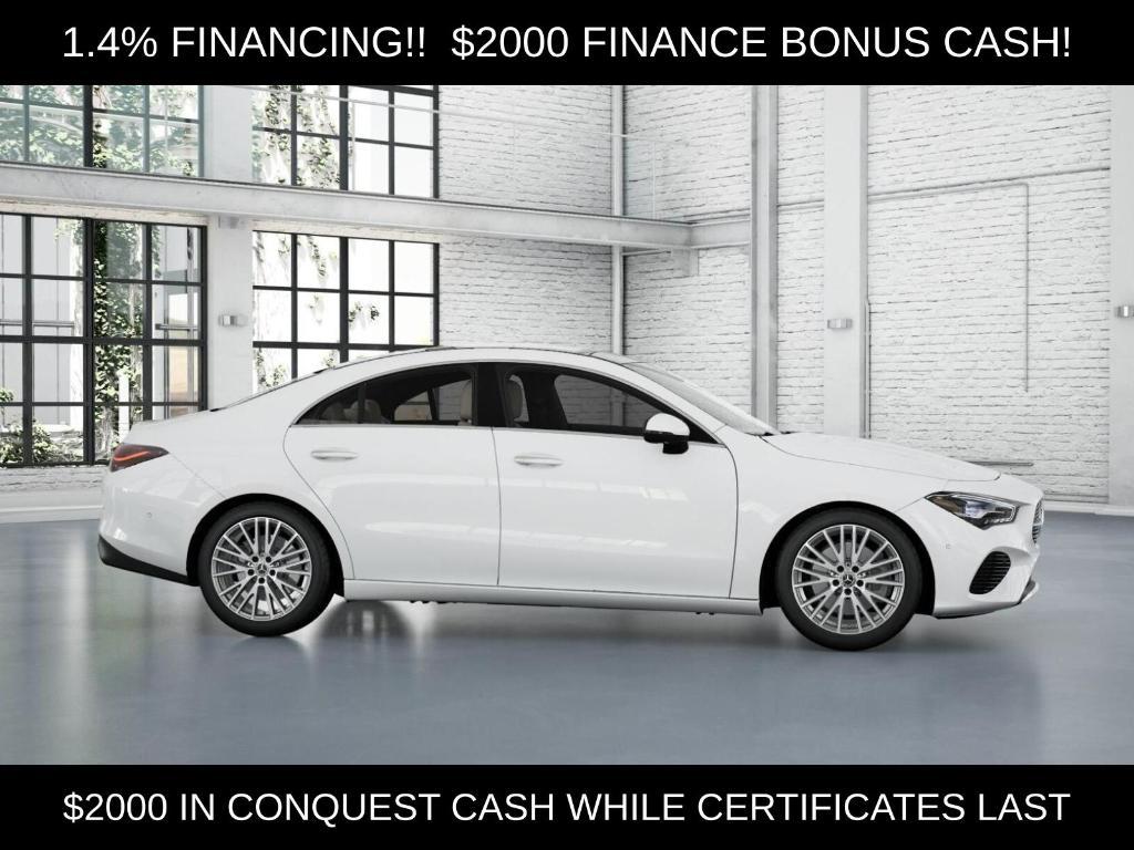 new 2026 Mercedes-Benz CLA 250 car, priced at $44,500