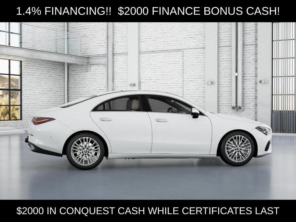 new 2026 Mercedes-Benz CLA 250 car, priced at $44,500