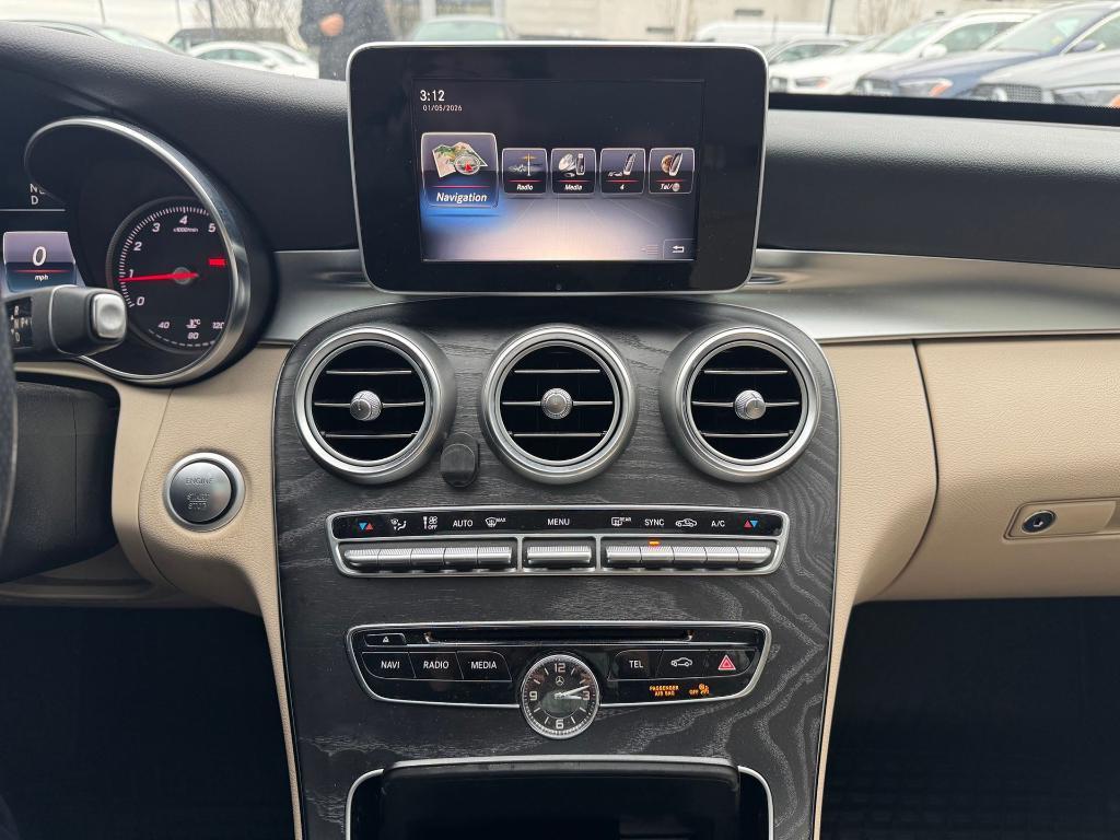 used 2015 Mercedes-Benz C-Class car, priced at $14,488