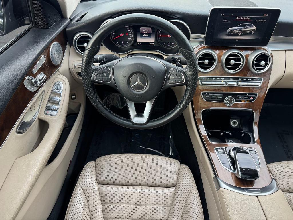 used 2015 Mercedes-Benz C-Class car, priced at $14,500