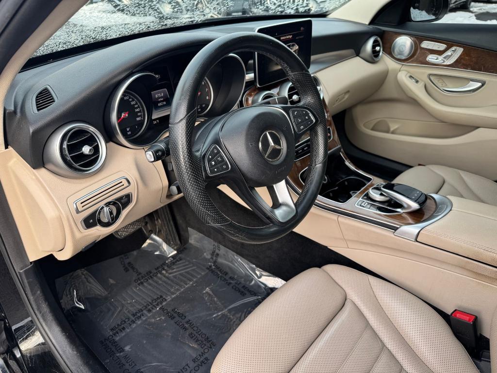 used 2015 Mercedes-Benz C-Class car, priced at $14,500