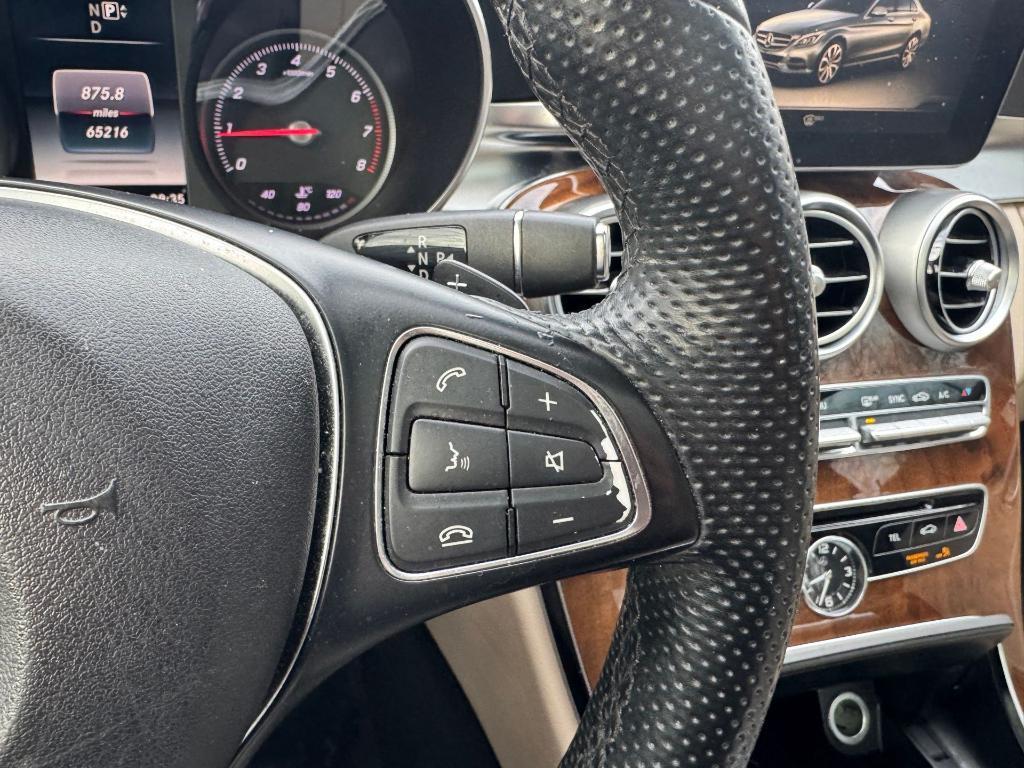 used 2015 Mercedes-Benz C-Class car, priced at $14,500