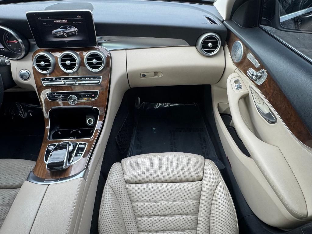 used 2015 Mercedes-Benz C-Class car, priced at $14,500