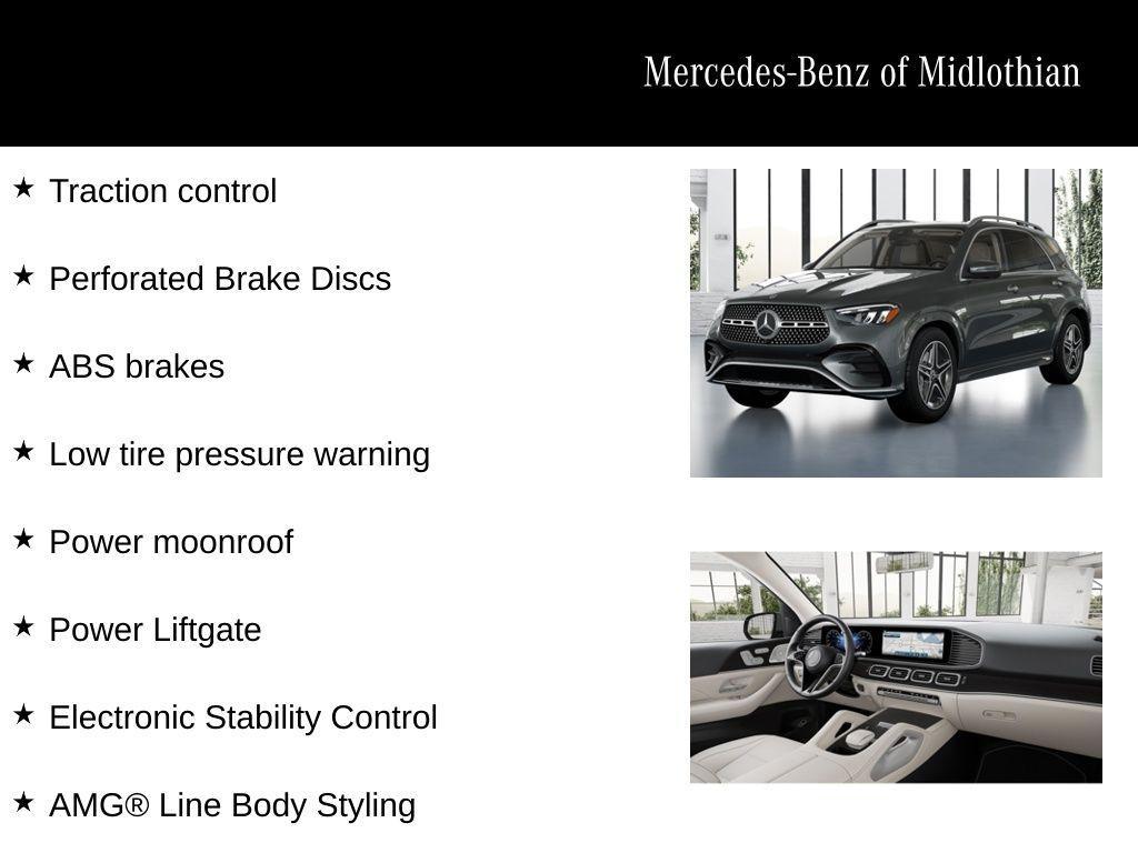new 2026 Mercedes-Benz GLE 350 car, priced at $74,730