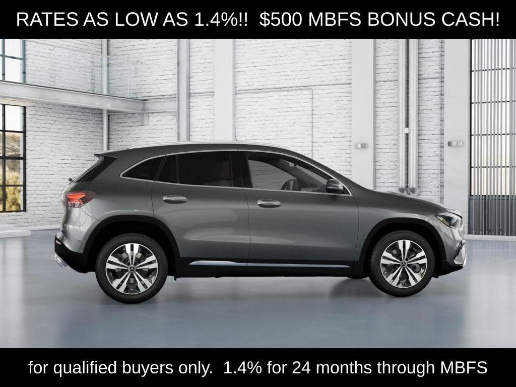 new 2026 Mercedes-Benz GLA 250 car, priced at $49,970