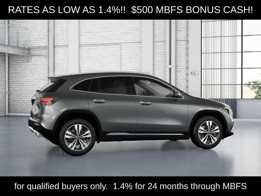 new 2026 Mercedes-Benz GLA 250 car, priced at $49,970