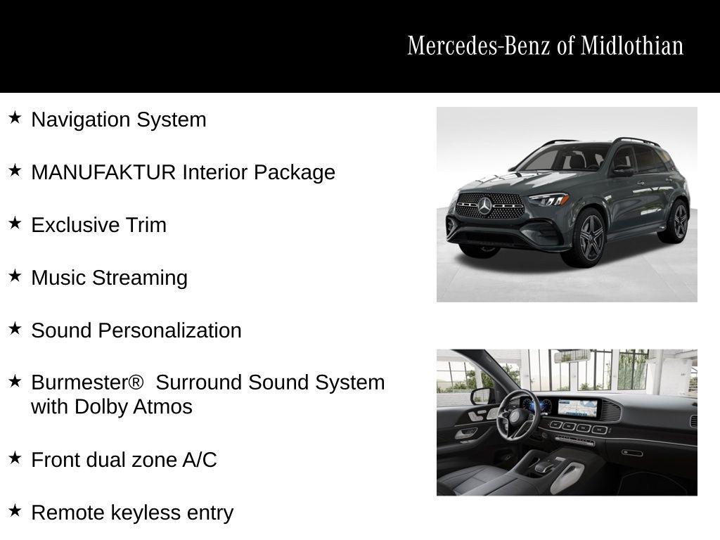 new 2026 Mercedes-Benz GLE 450 car, priced at $80,150