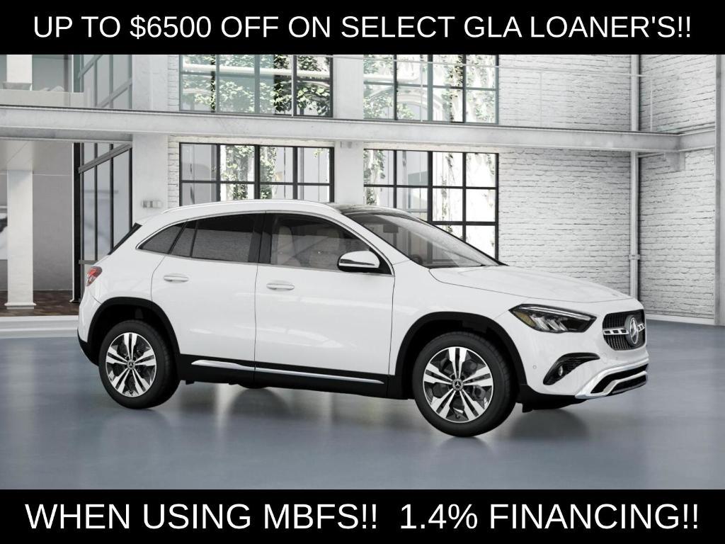 new 2026 Mercedes-Benz GLA 250 car, priced at $44,000