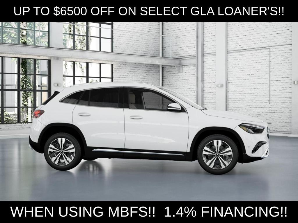 new 2026 Mercedes-Benz GLA 250 car, priced at $44,000