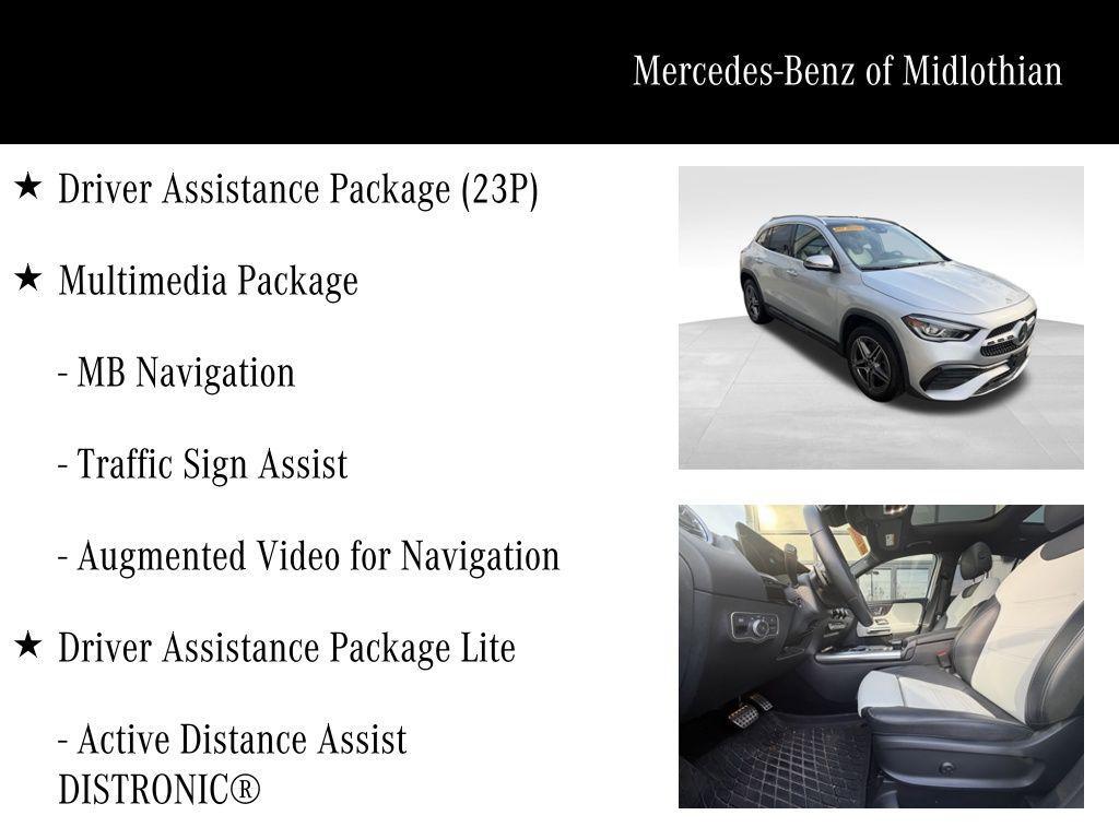 used 2023 Mercedes-Benz GLA 250 car, priced at $33,000