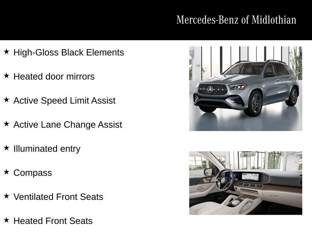 new 2026 Mercedes-Benz GLE 450 car, priced at $78,345