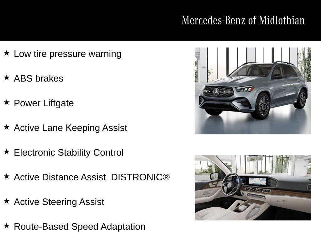 new 2026 Mercedes-Benz GLE 450 car, priced at $78,345